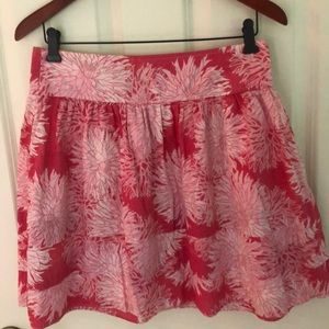 Adorable Tropical Print Gap Mini Skirt sz 4